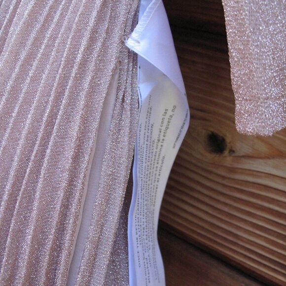 Mac Duggal 30700 Womens Shimmering Pleated A Line Gown Dress Pockets - Picture 16 of 16